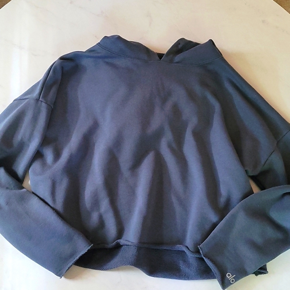 Alo yoga cropped hoodie